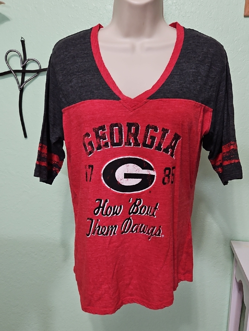 GEORGIA BULLDIGS jersey top